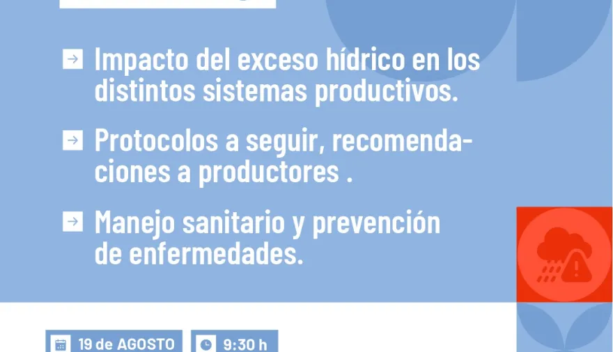 Goya: Este miercoles en Casa del Bicentenario: charla sobre los efectos del fenómeno “El Niño”