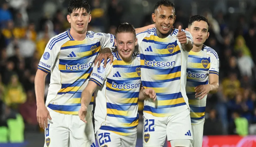 Boca brilló en Paraguay y goleó 4-0 por la Copa Sudamericana