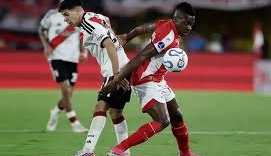 River empató 0 a 0 con Independiente Santa Fe en la ida de los octavos de final de la Copa Sudamericana