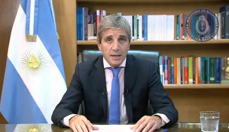 Luis Caputo brindará una conferencia anunciando nuevas medidas económicas