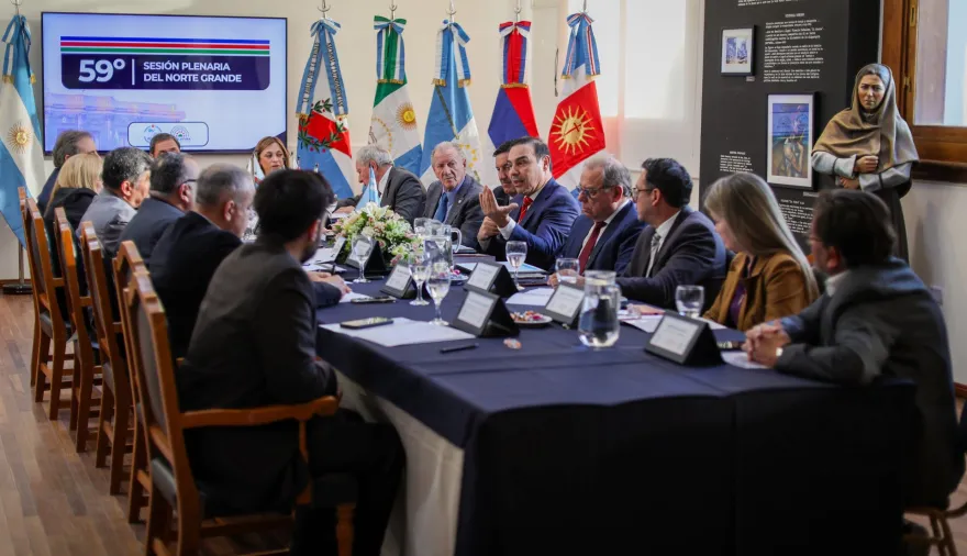 Gustavo Valdés participó de la 59° Sesión Plenaria del Parlamento del Norte Grande