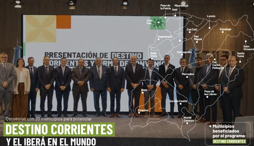 Corrientes apuesta al turismo para generar más trabajo y oportunidades