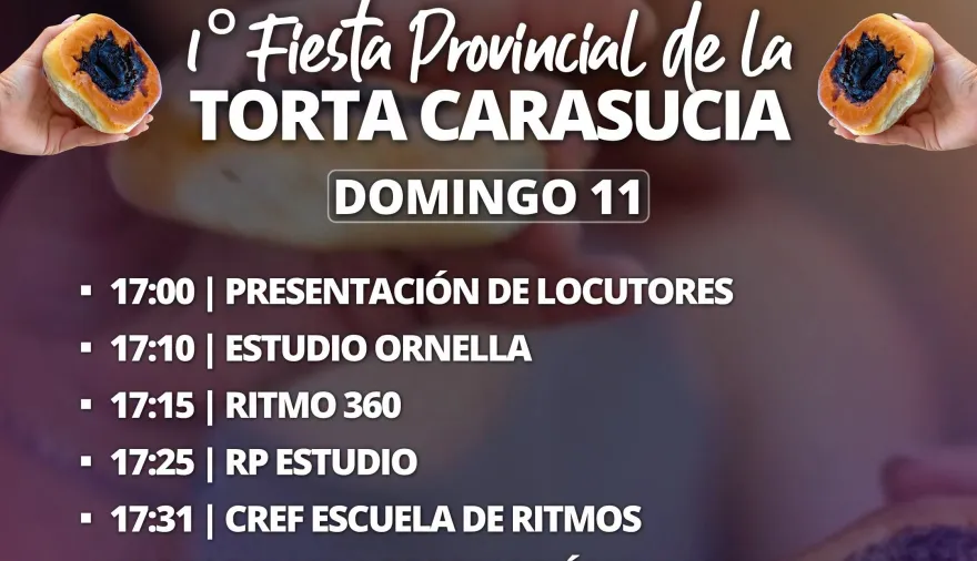 ¡Sorpresa en Esquina! La Fiesta de la Torta Carasucia se hace HOY, domingo 11 de octubre