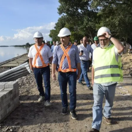 La transformación de la costanera avanza y es visible.