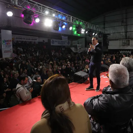 Desde Virasoro, Valdés llamó a sumarse al desarrollismo de Vamos Corrientes