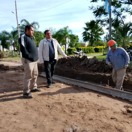 Avanzan a buen ritmo las obras en San Isidro.