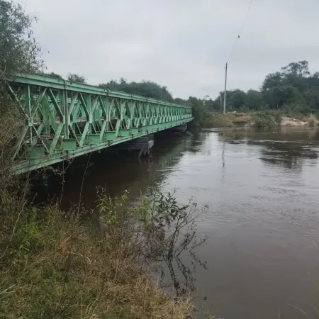 Esquina- Alerta por crecida de arroyos en la región: Sarandí y Barranca desbordados