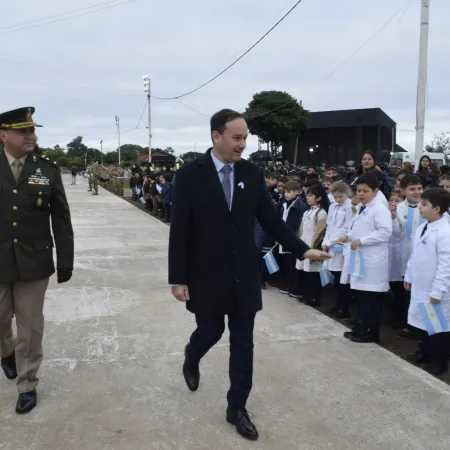 Goya honro a la bandera y a su creador Manuel Belgrano