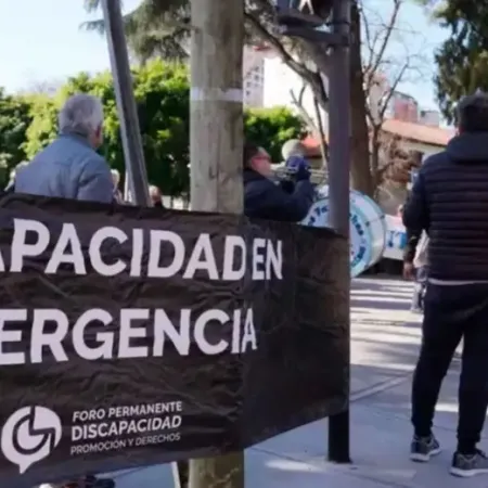 Confirmaron movilizaciones contra el veto a la ley de Emergencia en Discapacidad para este martes 5 de agosto