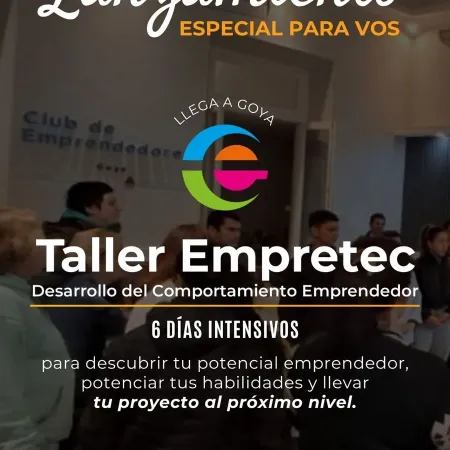 Imperdible taller de desarrollo del comportamiento emprendedor