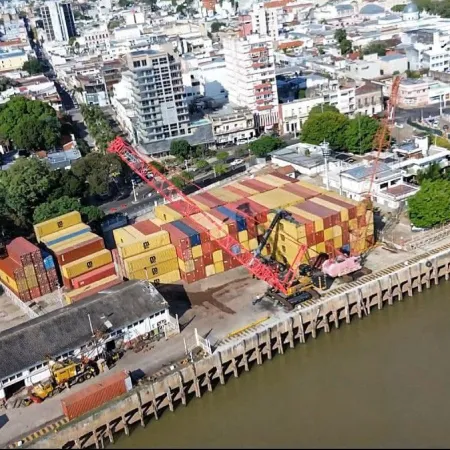 Valdés destacó el crecimiento de la actividad portuaria en Corrientes