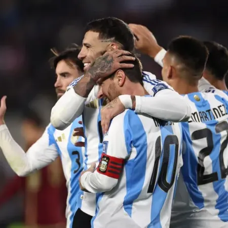 La Selección Argentina le ganó 3 a 0 a Venezuela por las Eliminatorias Sudamericana