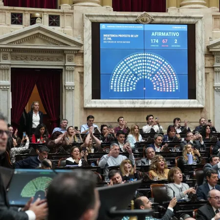 Diputados rechazó vetos a Emergencia del Garrahan y Financiamiento Universitario