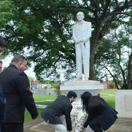 Dirigentes del MID recordaron a Arturo Frondizi en su tierra natal
