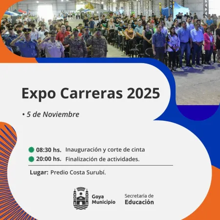 Goya-Miércoles 5 en el Multiespacio Ferial “Costa Surubi”