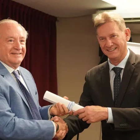 Diógenes González recibió su diploma como diputado nacional electo y llamó a construir consensos en el Congreso