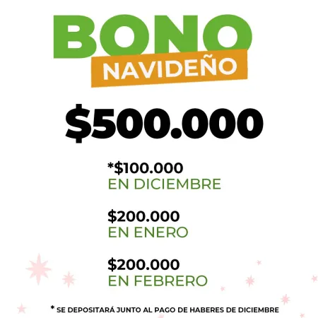 Lanzan el Bono de Navidad de $500.000, descuentos de hasta 40% en supermercados y una canasta con 7 productos