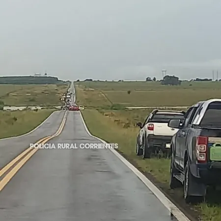 Habilitaron la ruta nacional 123 tras el desborde del arroyo Sarandí