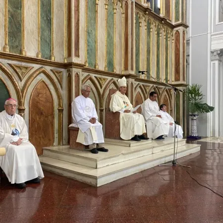 Monseñor Canecín cierra el año con un fuerte llamado contra la "lacra del juego" en la Diócesis de Goya