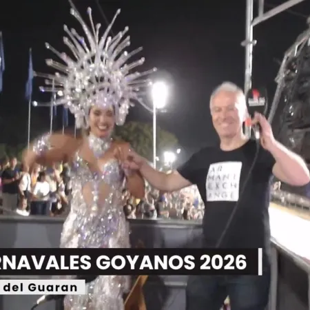 Goya vibró a pleno en la tercera noche de corsos con el acompañamiento de Radio del Guaran