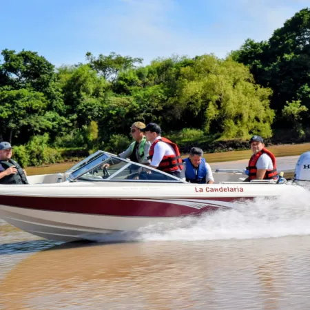 Intendente Hormaechea y Ministro de Turismo Braillard Poccard recorrieron la Reserva Ysoró