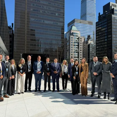 El gobernador Juan Pablo Valdés se encuentra en Nueva York para participar de la Argentina Week