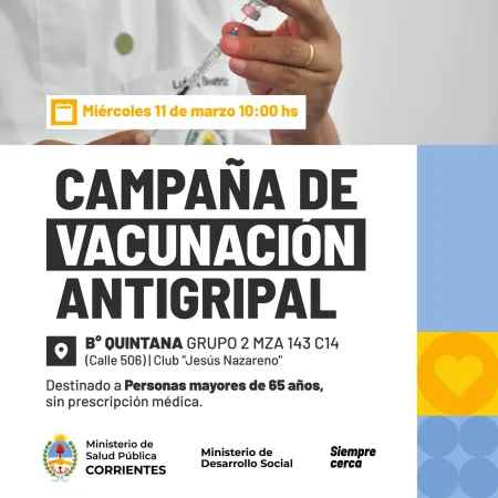Se lanza la campaña de vacunación antigripal