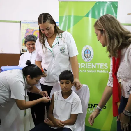 Salud Pública continúa con la Campaña de Vacunación Escolar