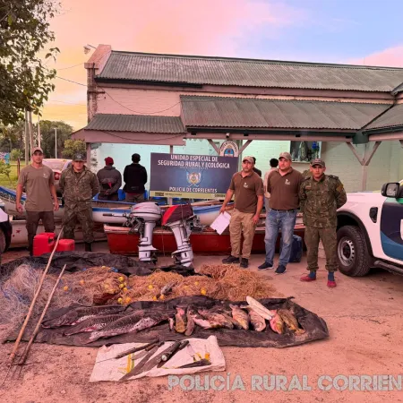 Cuatro santafesinos  detenidos por depredar en la reserva Isoró