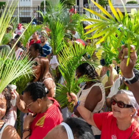 El Domingo de Ramos marcó el inicio de la Semana Santa: qué palmas se usan y qué no hacer con ellas