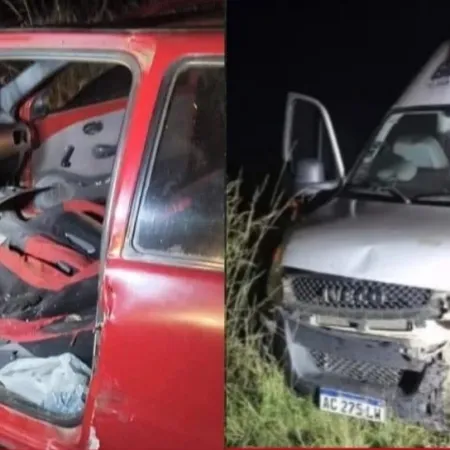 Tragedia en Ruta 126: dos muertos tras un choque múltiple en Sauce