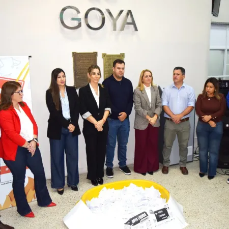 Municipio de Goya sorteo premios del programa de consumo Goya Liquida