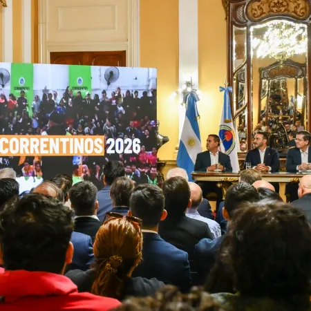 El gobernador Juan Pablo Valdés presentó los Juegos Correntinos 2026
