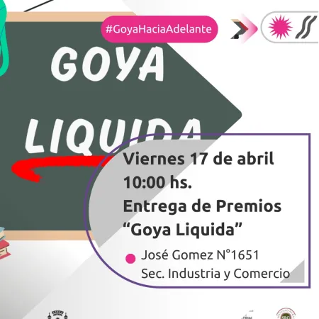 El viernes 17: Programa "Goya Liquida" entregará premios a los ganadores
