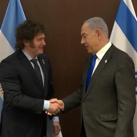Javier Milei reafirmó su apoyo a Estados Unidos y apuntó contra Irán tras reunirse con Netanyahu