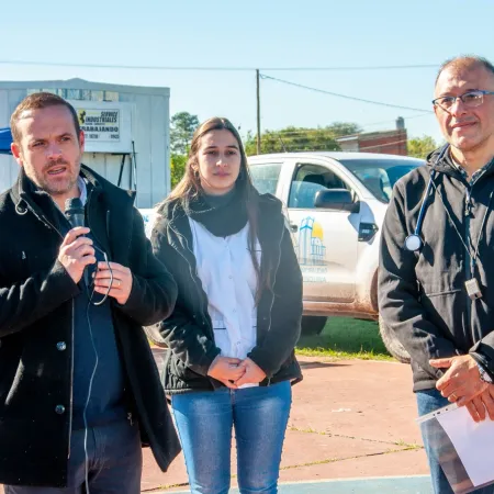 Esquina: Operativo integral en el Barrio Bicentenario con presencia de distintas áreas municipales