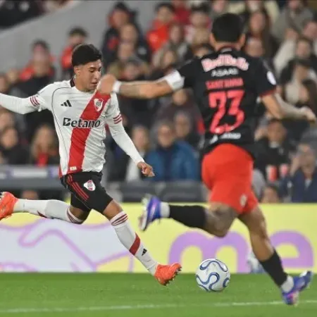 River empató 1 a 1 ante Bragantino y quedó cerca de la clasificación en la Copa Sudamericana
