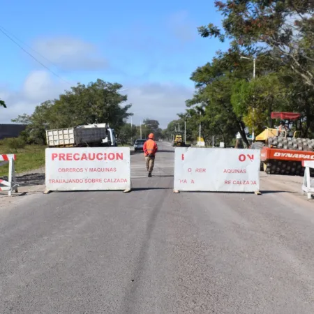 Goya: Avanza la obra de avenida Francisco Sa