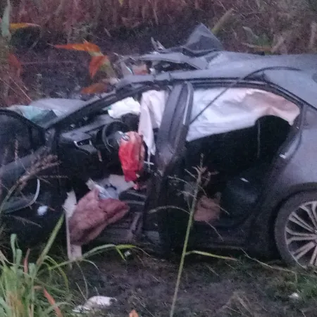Impactante choque en el acceso norte de Esquina: hallan más de $182 millones dentro del vehículo siniestrado