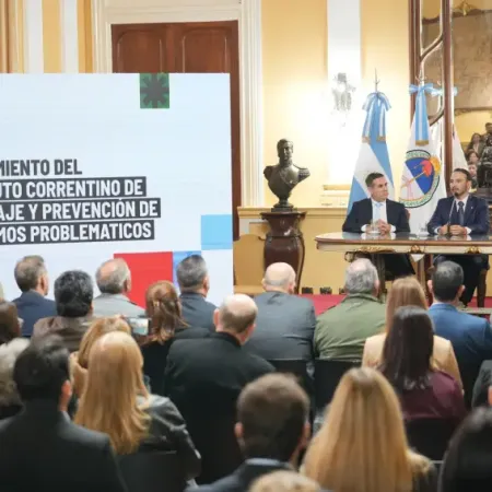 Corrientes puso en marcha un nuevo organismo para prevenir y asistir en casos de consumos problemáticos
