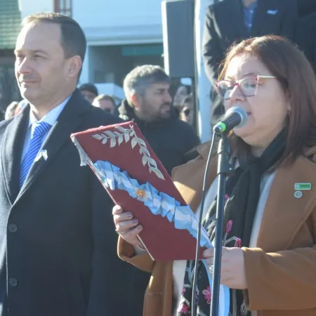 Goya honró el Día de la Bandera y la memoria de su creador, Manuel Belgrano