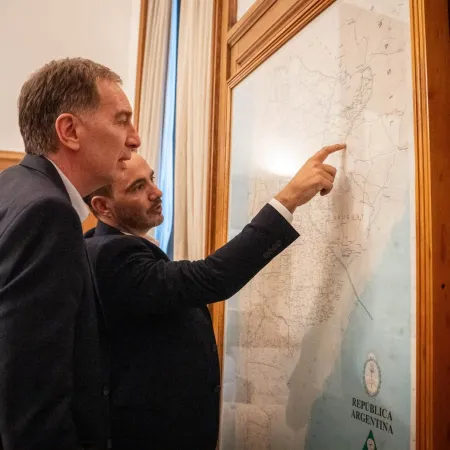 Juan Pablo Valdés se reunió con Diego Santilli para avanzar en obras estratégicas para Corrientes