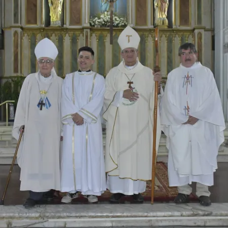 Esquina celebró la ordenación del presbítero Josué Cañete, hijo de la comunidad