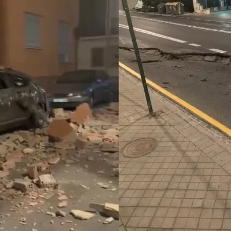 Un terremoto de 5,2 sacudió Granada y obligó a desalojar edificios durante la madrugada