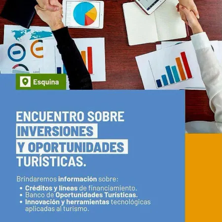 Atención: convocatoria para el sector turístico de Esquina