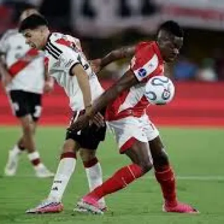 River empató 0 a 0 con Independiente Santa Fe en la ida de los octavos de final de la Copa Sudamericana