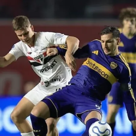 Boca empató 1-1 con San Pablo en Brasil y clasificó a las semifinales de la Copa Sudamericana