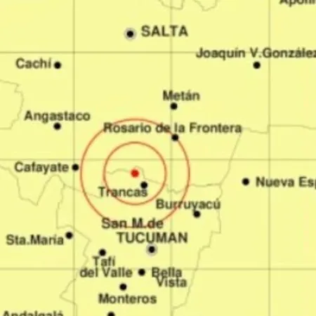 Tembló fuerte en Tucumán: un sismo de magnitud 5 sacudió el norte y se sintió en otras provincias