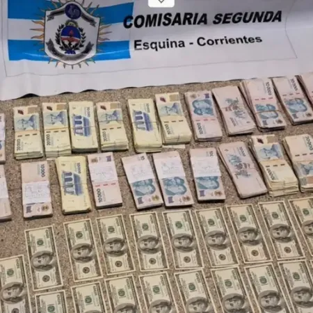 Un robo entre familiares sacudió a Esquina: recuperaron pesos y dólares y hay un detenido